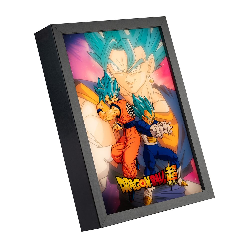 Grupo Erik Dragon Ball - Super Led Afbeelding met lijst - Multicolours